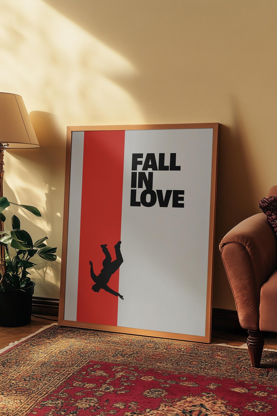 Minimalist Love Quote, Bold Romantic Statement