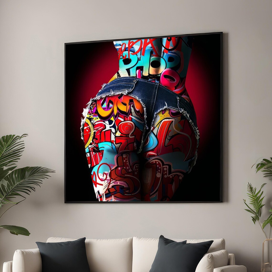 Graffiti Art, Bold Urban Street Fashion Poster