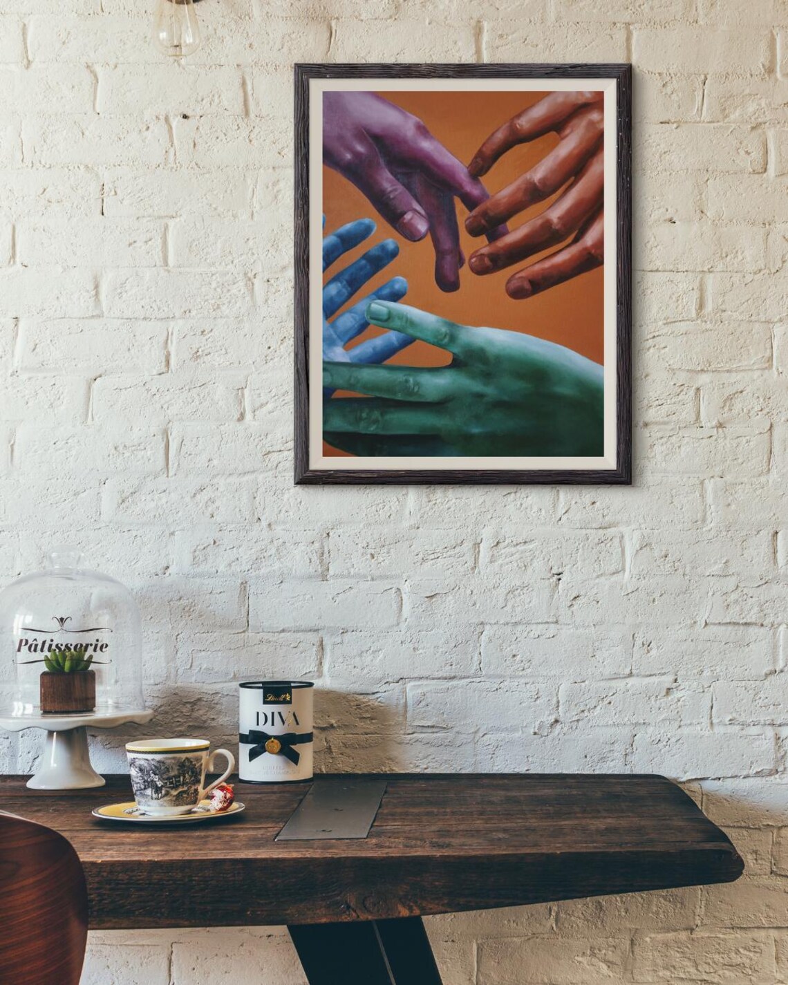 Vibrant Painting - Contemporary Travel Poster - Image 2