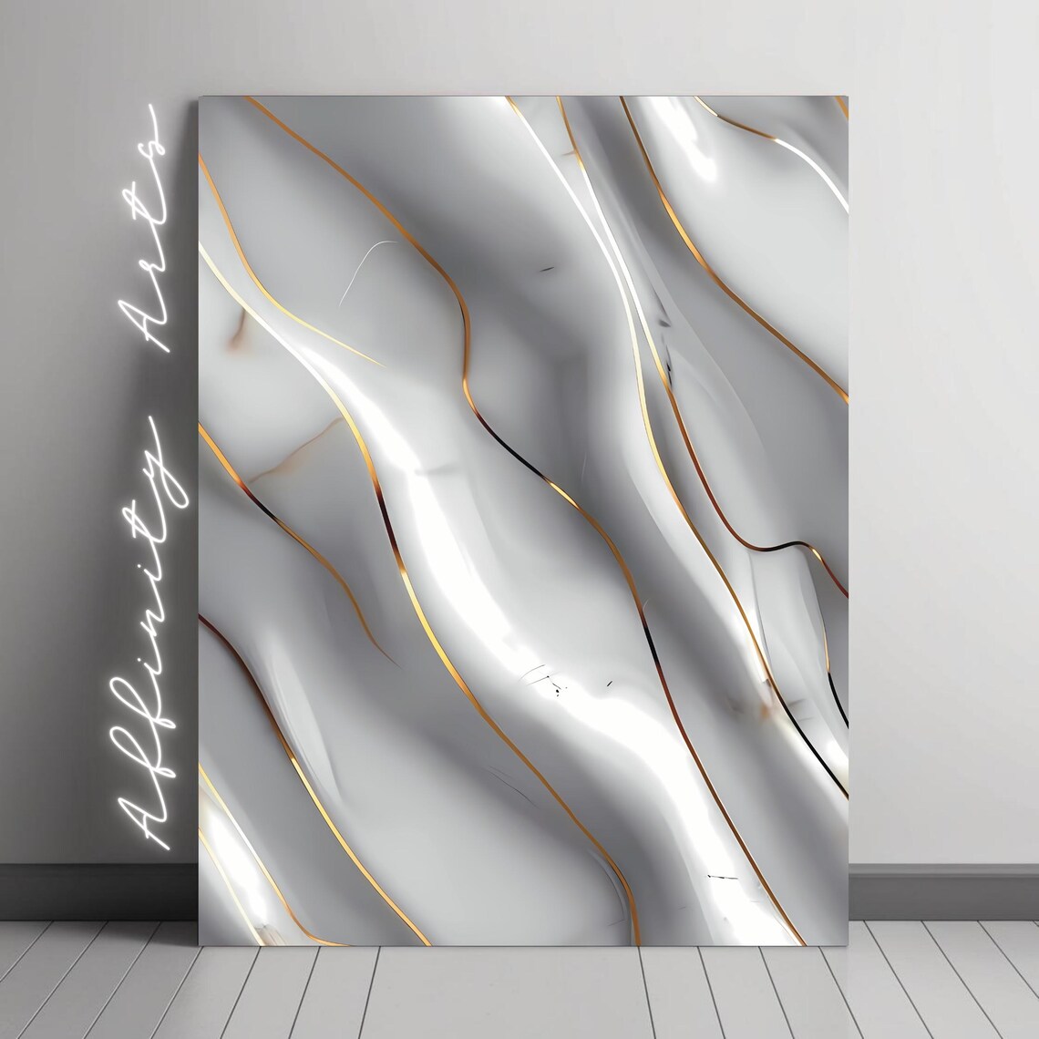 Abstract Marble, Luxury Modern Decor Art Print