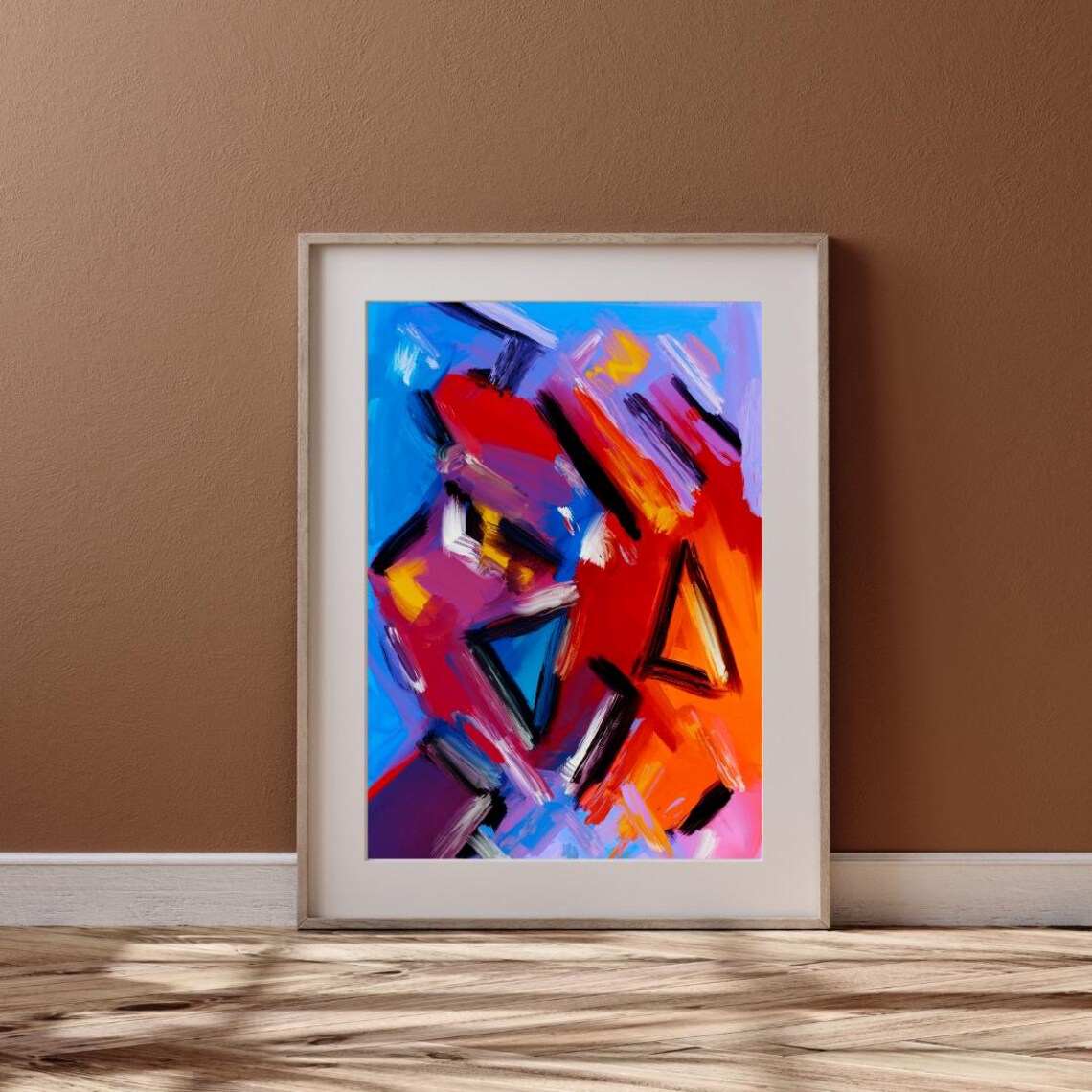 Vibrant Colors Wall Art Print, Home Decor - Image 3