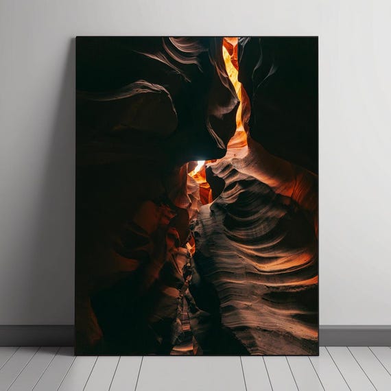 Antelope Canyon Art Print, Nature Photography