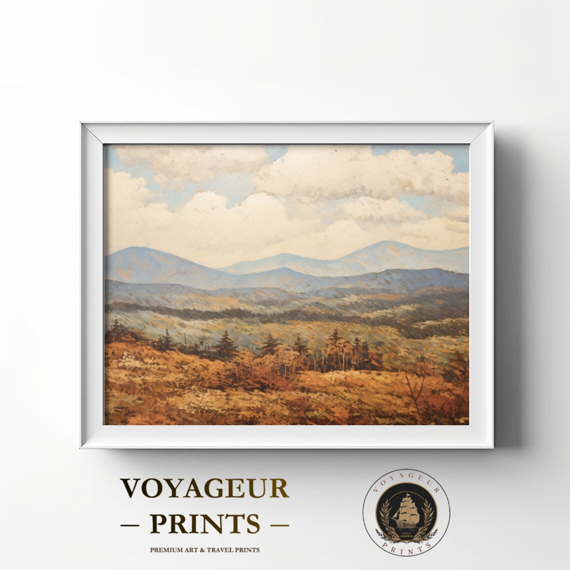 Rolling Hills Oil Painting, Home Decor Gift - Image 4