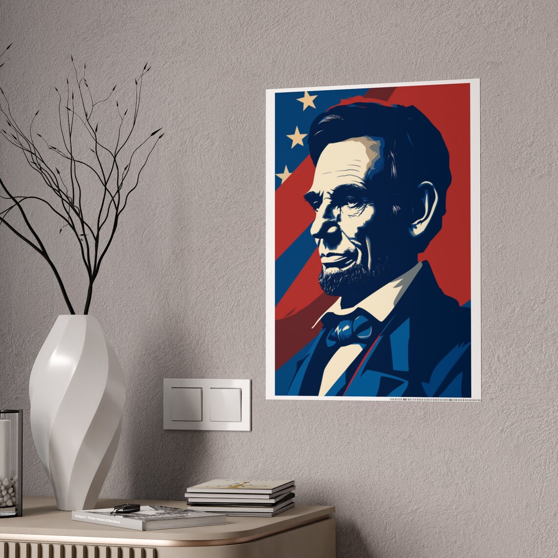 Abraham Lincoln Campaign Poster, Birthday Gift - Image 5