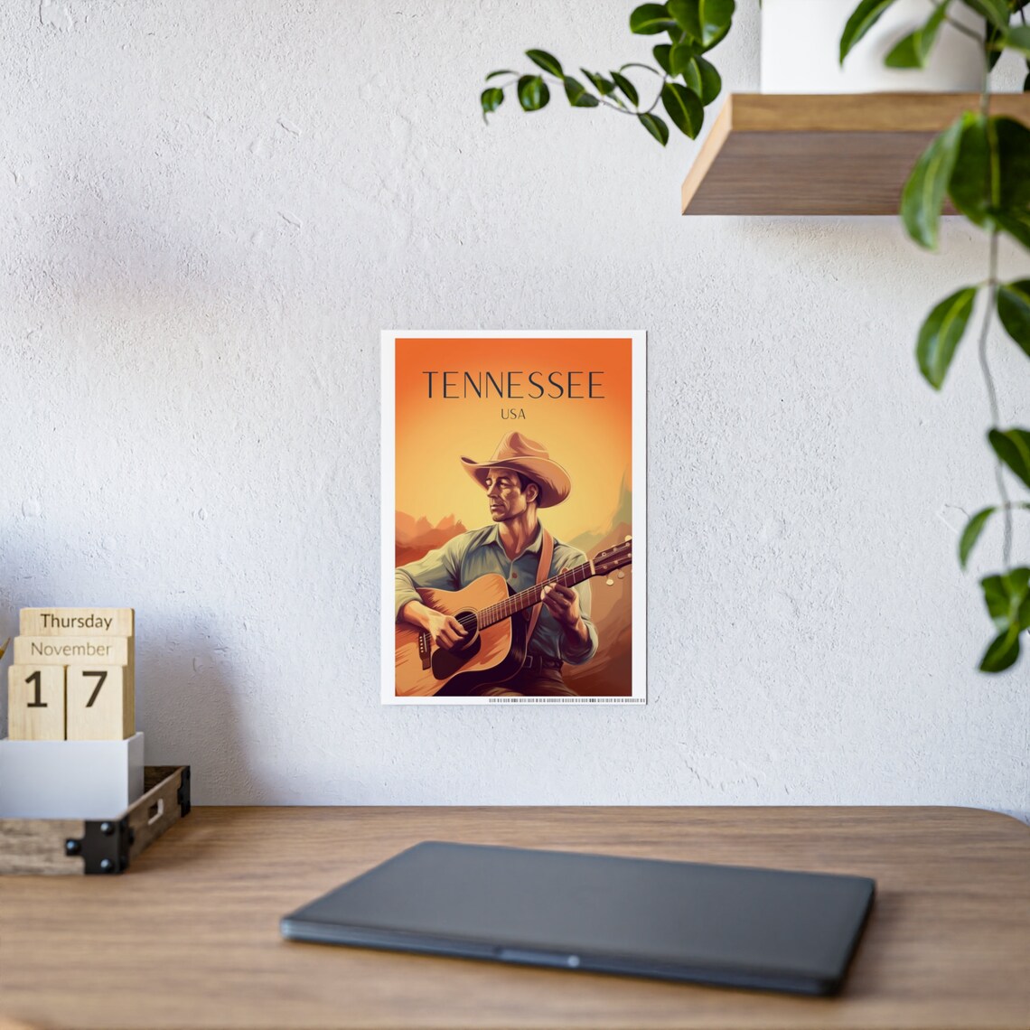 Tennessee Tennessee - Contemporary Travel Poster - Image 3
