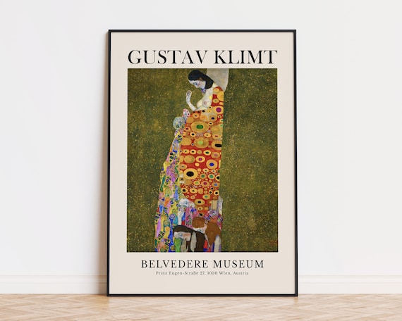 Gustav Klimt Golden Mother and Child Belvedere Museum Wall Art