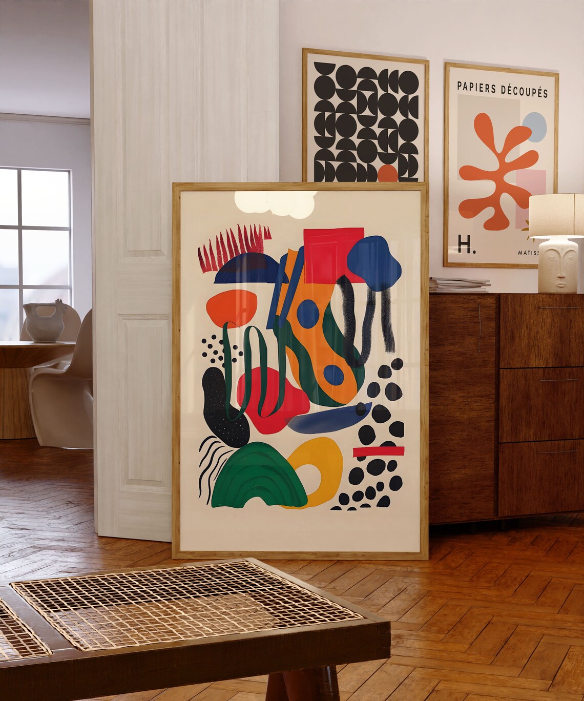 Eclectic Maximalist Contemporary Art Print