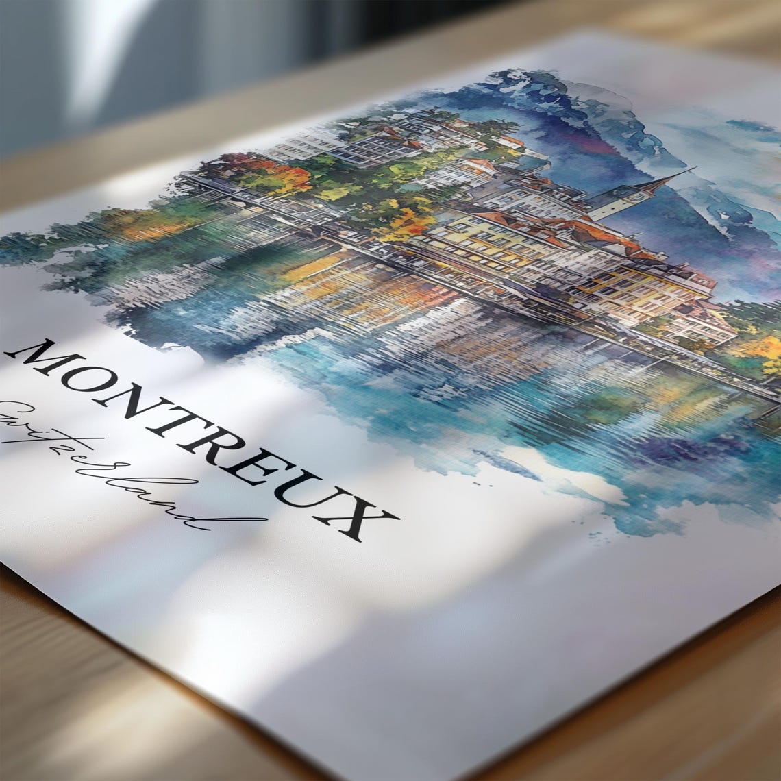 Montreux Home Decor Gift Lovers Art Print - Image 6