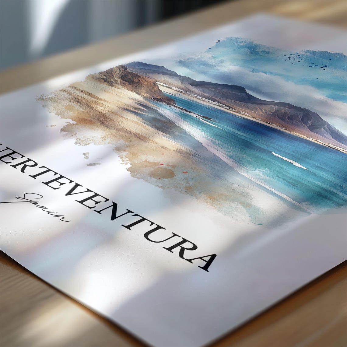 Fuerteventura Travel Print Spain Gift Lovers Poster - Image 6