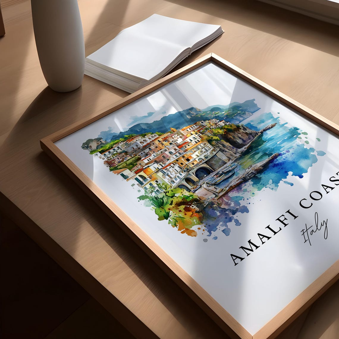 Amalfi Coast Housewarming Travel Poster - Image 5