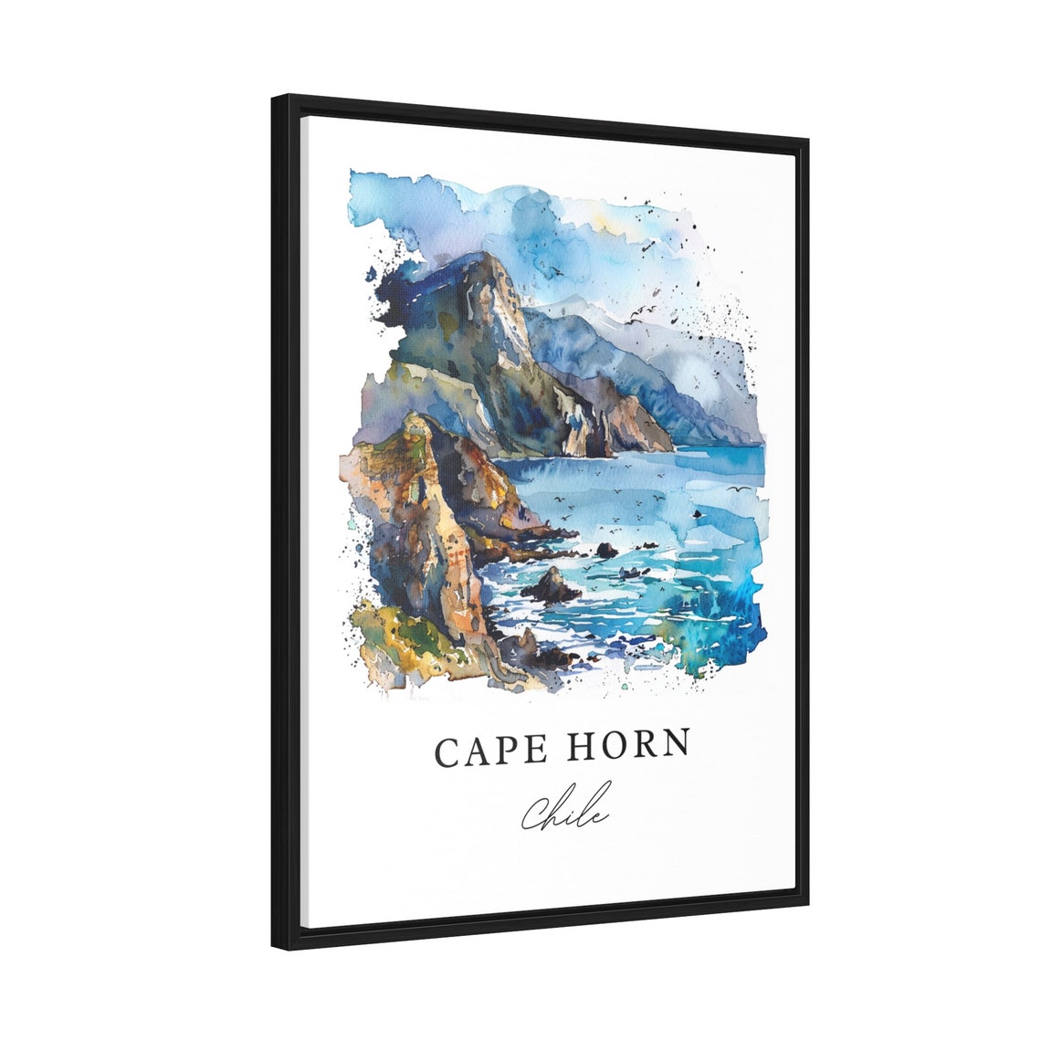 Cape Horn Chile Wall Art Print Gift Travel Poster Housewarming - Image 2