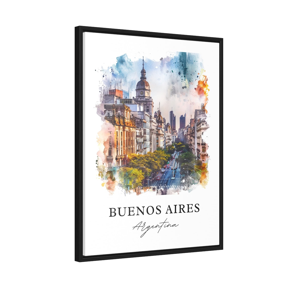 Buenos Aires Housewarming Travel Poster - Image 2