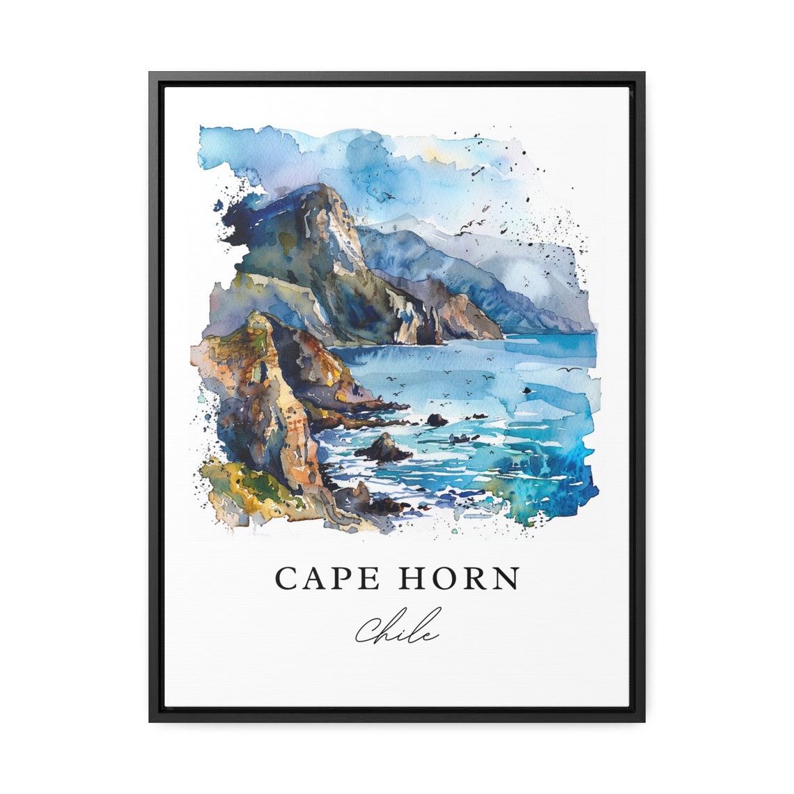 Cape Horn Chile Wall Art Print Gift Travel Poster Housewarming - Image 3