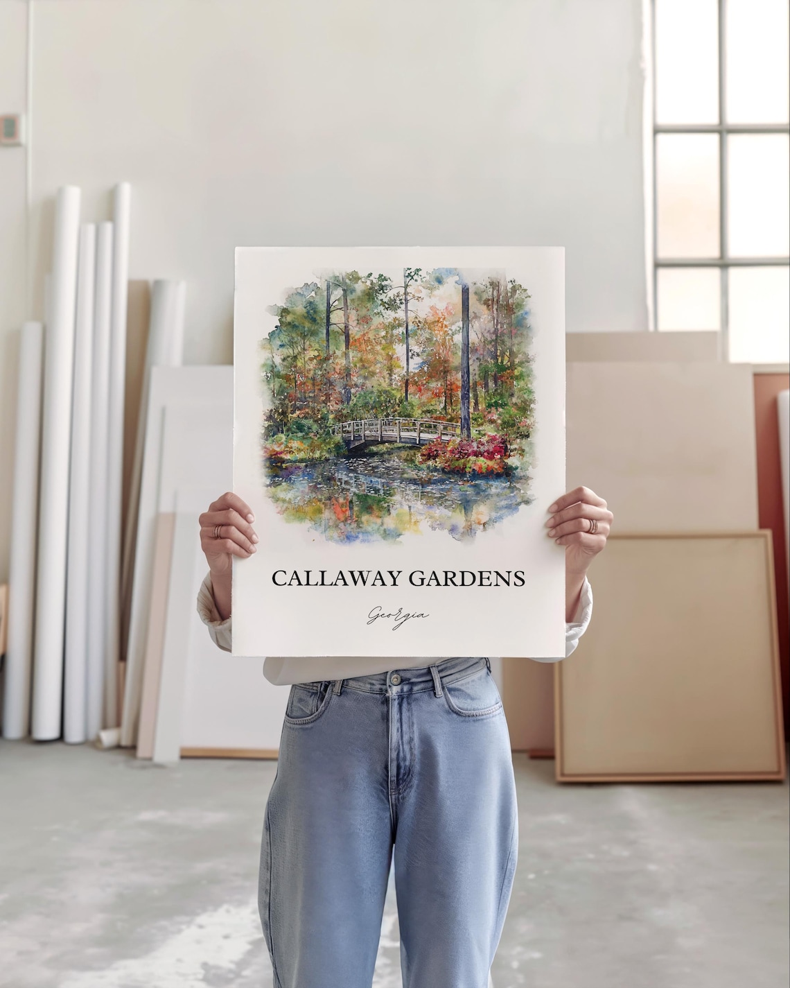 Callaway Gardens, Pine Mountain, Georgia Travel Poster - Image 3