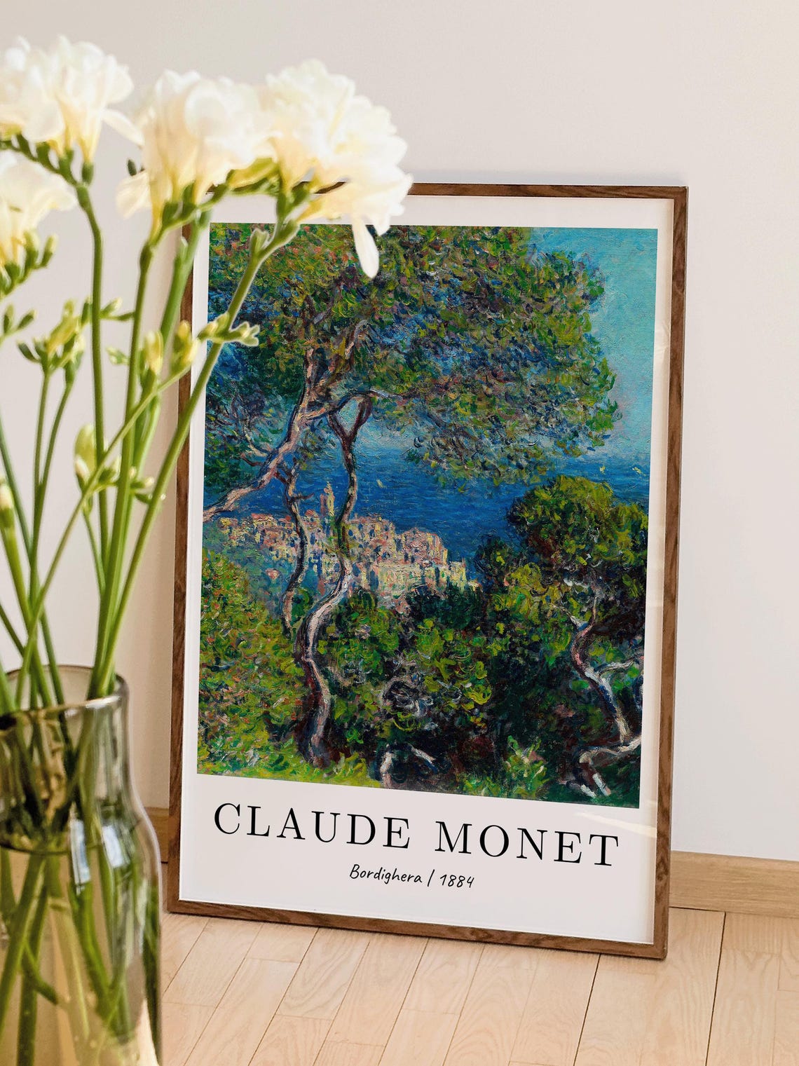 Claude Monet Bordighera, Classic Art Print - Image 3