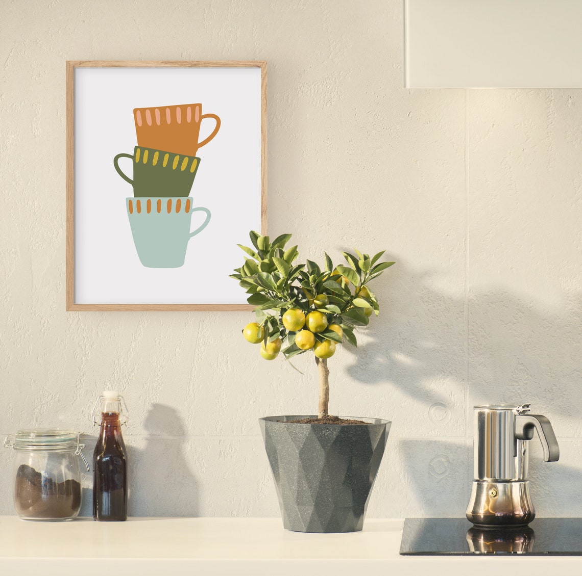 Kitchen Wall Art, Modern Kitchen Poster - Image 2