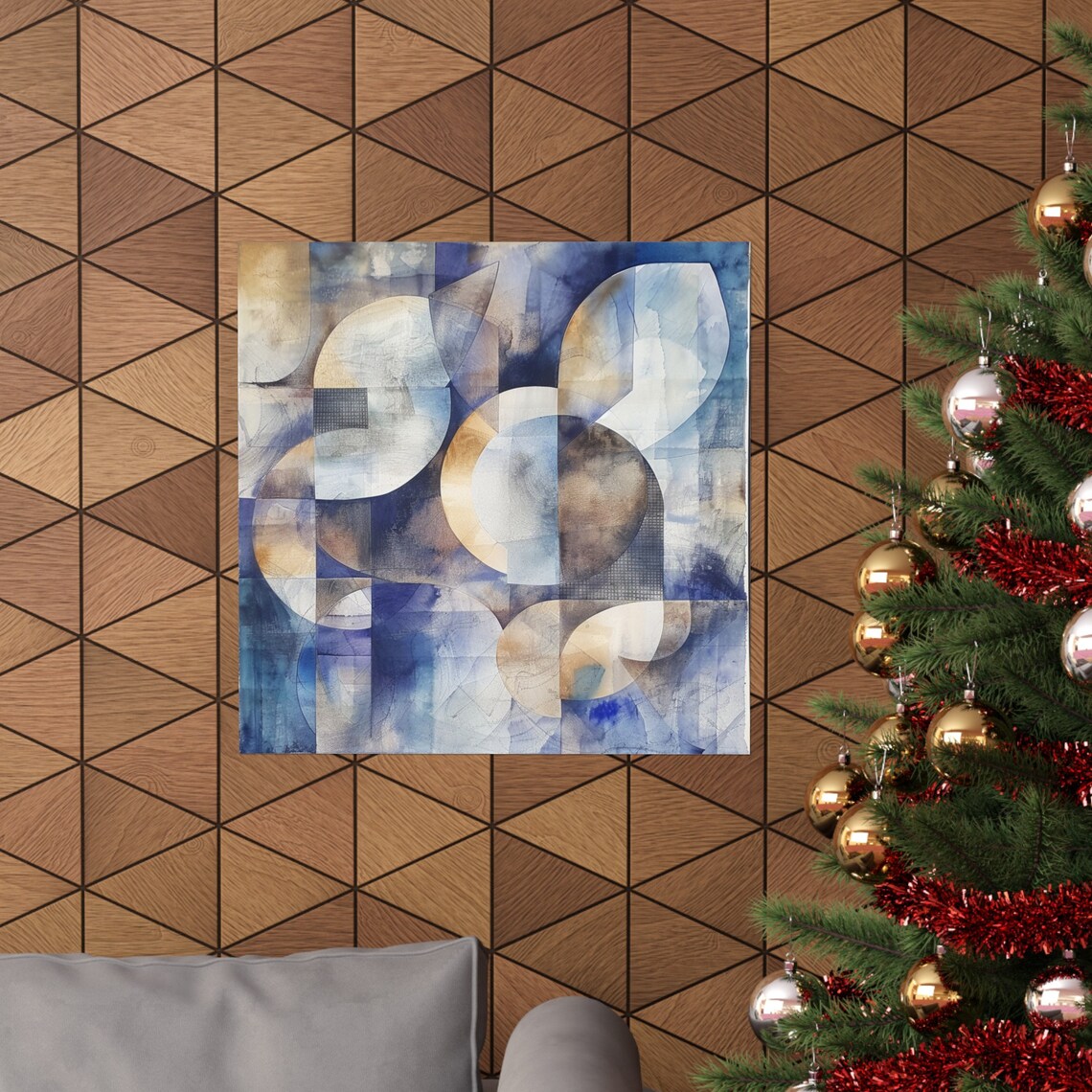 Abstract Geometric Shapes, Modern Abstract Pattern - Image 4