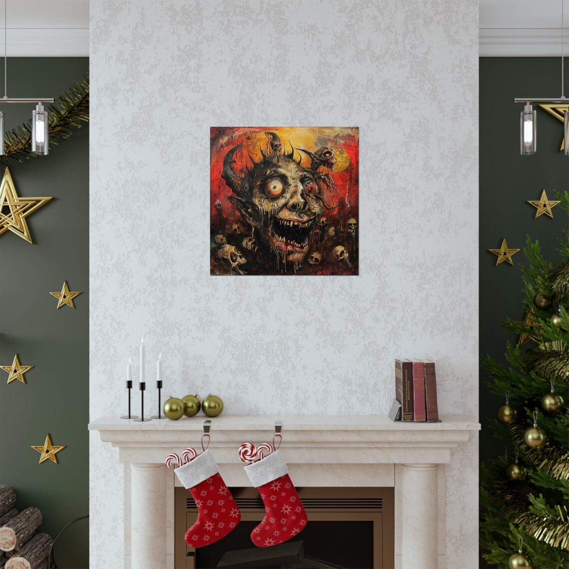 Underworld Trippy Nightmare - Horror Movie Art Print - Image 2