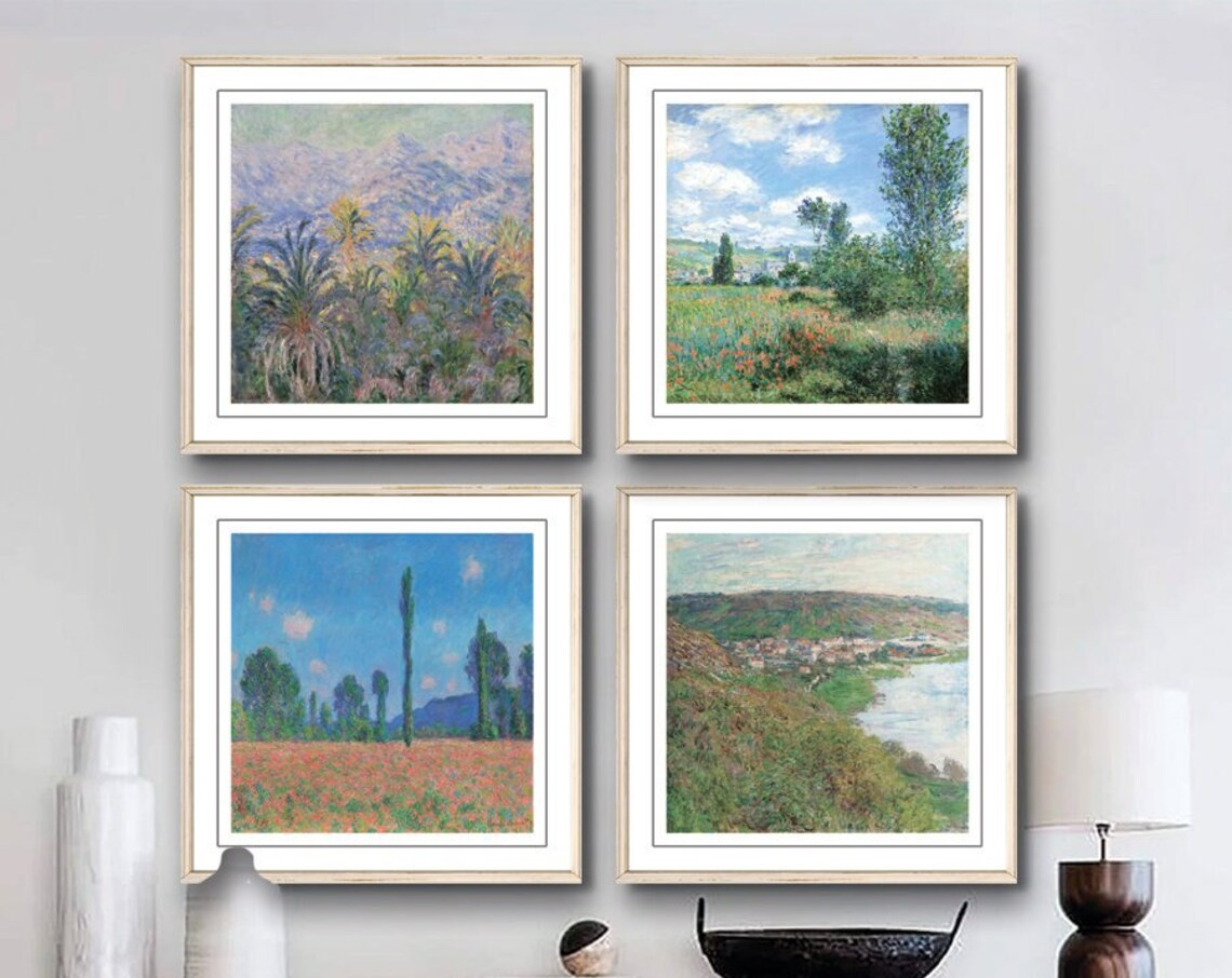 Claude Monet 25 Prints Collection Famous Impressionist Paintings Poster - Image 3