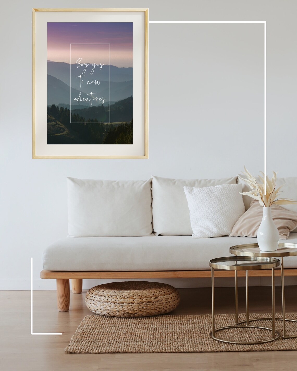 Affirmation Adventure, Minimalist Design Poster - Image 5