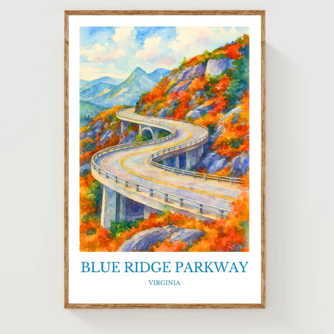 Blue Ridge Parkway Poster