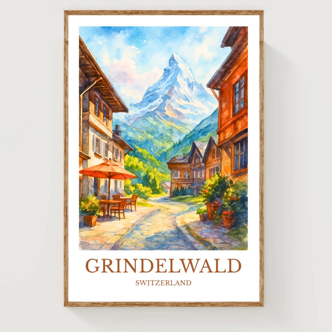 Grindelwald Poster Print