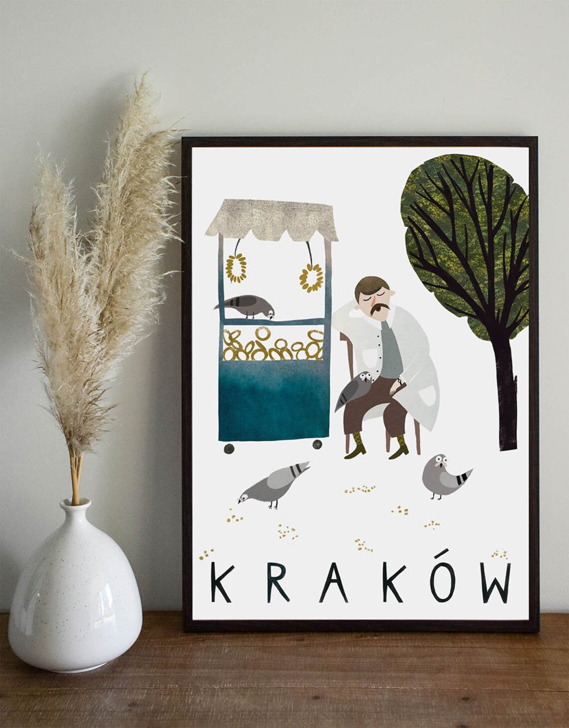Cracow Poland Travel Poster, Holiday Wall Art Print - Image 2