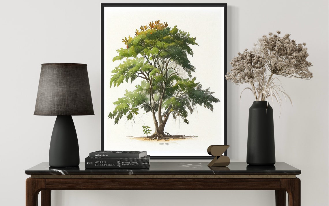 Ceiba Tree Art Print Ceiba Tree Wall Art Poster - Image 3