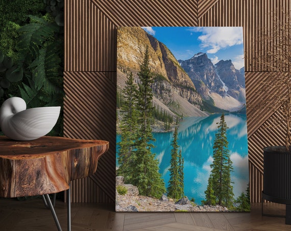 Banff Print Wall Art Print Banff Print Banff Wall Art Banff Painting Mountain Lake Print Mountain Print Moraine Lake