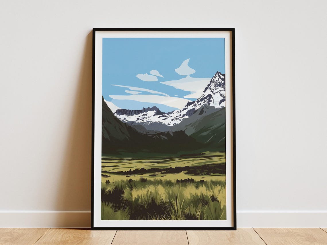 El Altar Mountain Ecuador Jagged Snowcapped Andes Peak Poster
