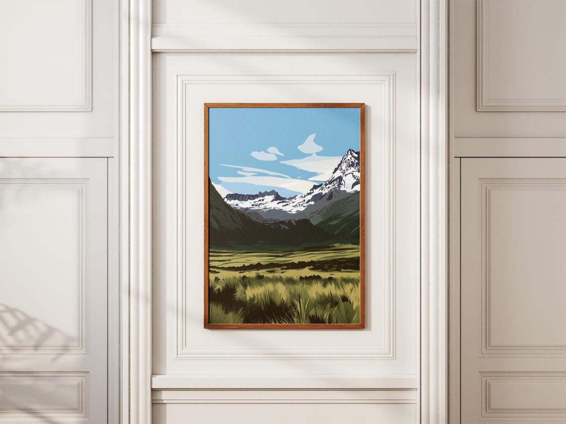 El Altar Mountain Ecuador Jagged Snowcapped Andes Peak Poster - Image 2
