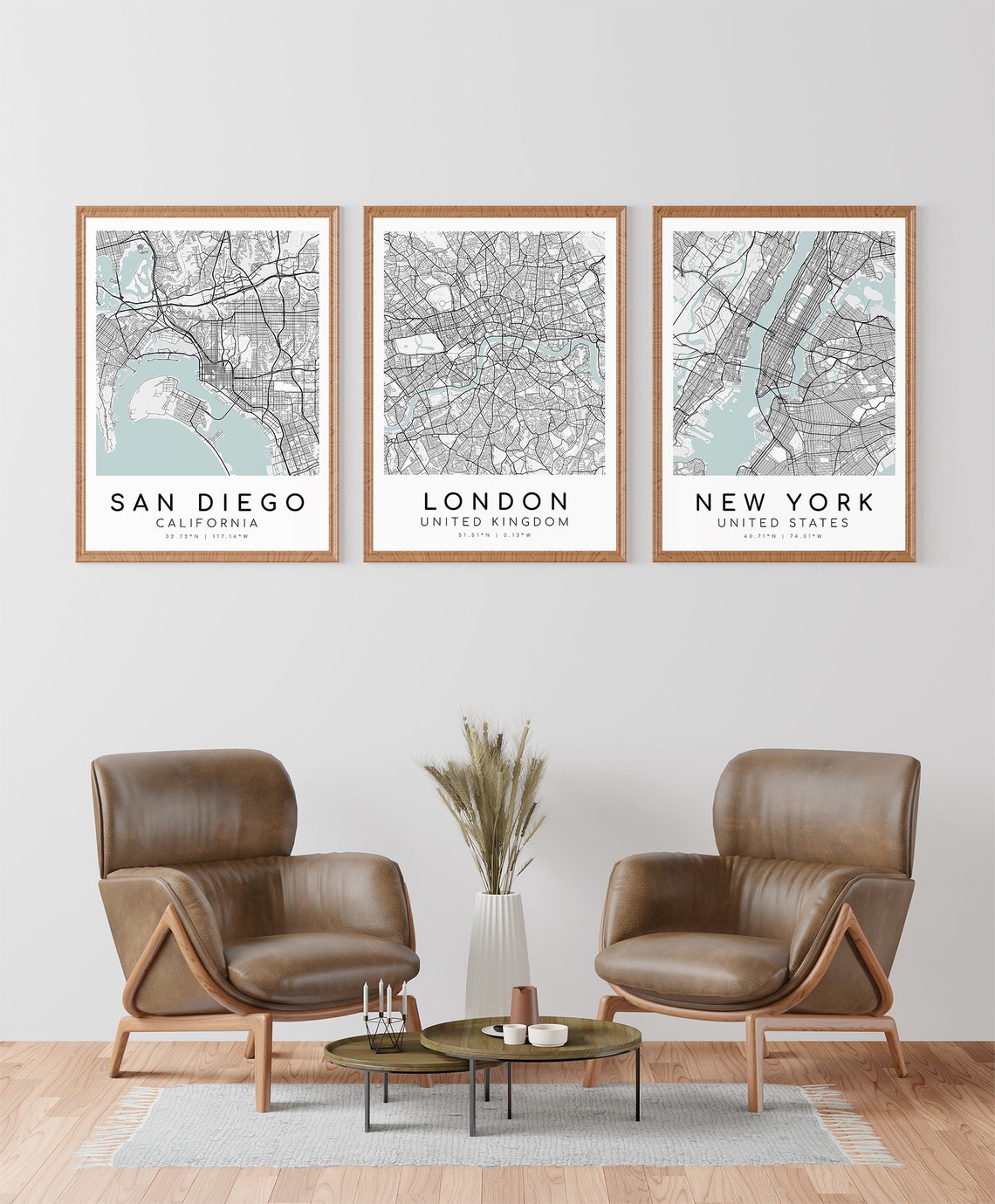 Ahmedabad India City Map Black and White Street Map Minimalist Poster - Image 3