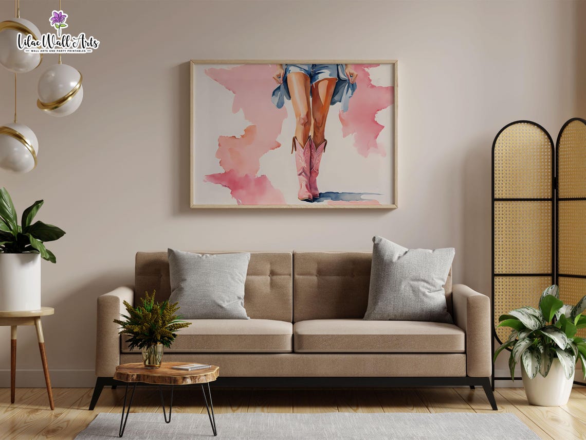 Cowgirl Aesthetic Prints Cowgirl Gift Long Live Cowgirls Boots Print Room Decor For Teens Cowgirl Wall Art Cowgirl Dcor Pink Nashville Art - Image 3
