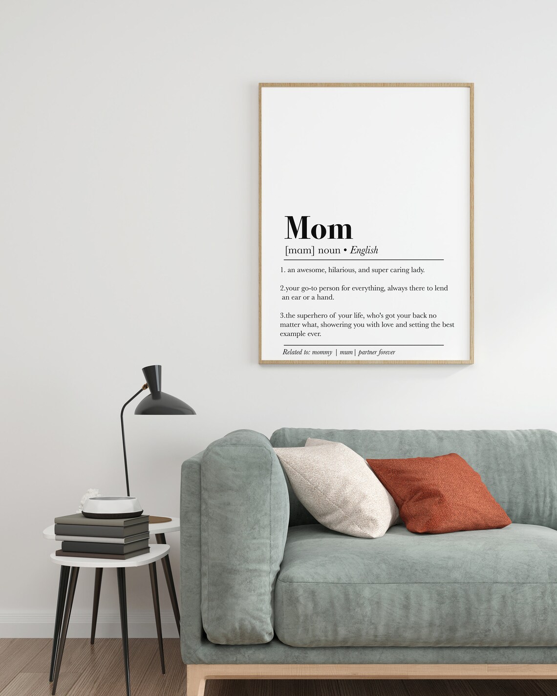 Mom Definition Print, Mother's Day Gift Poster - Image 3