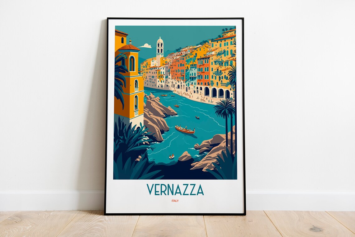 Cinque Terre Vernazza Cinque Terre Print Vernazza Print Cinque Terre Art Vernazza Italy Vernazza Poster Italy Poster