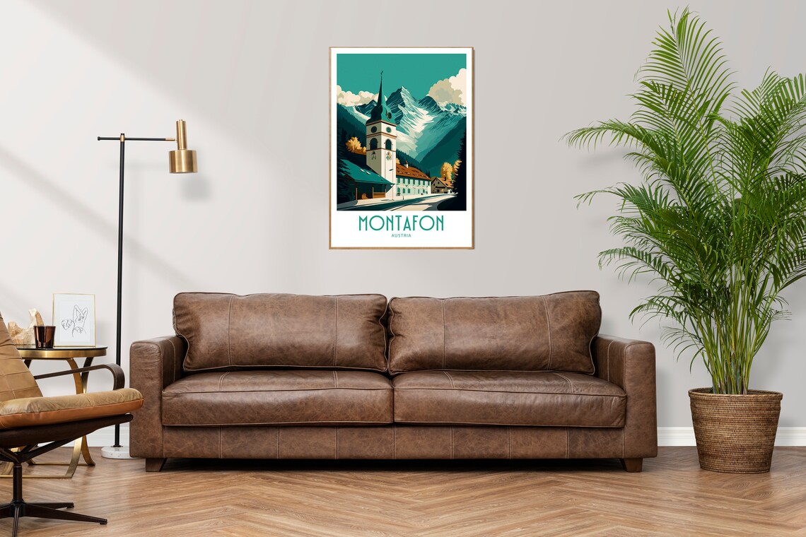 Montafon Austria Travel Poster, Europe Wall Art - Image 2