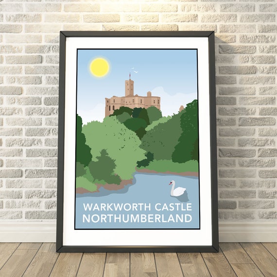 Warkworth Castle Northumberland Capturing A Memory Travel Prints And Gifts By Tabitha Mary