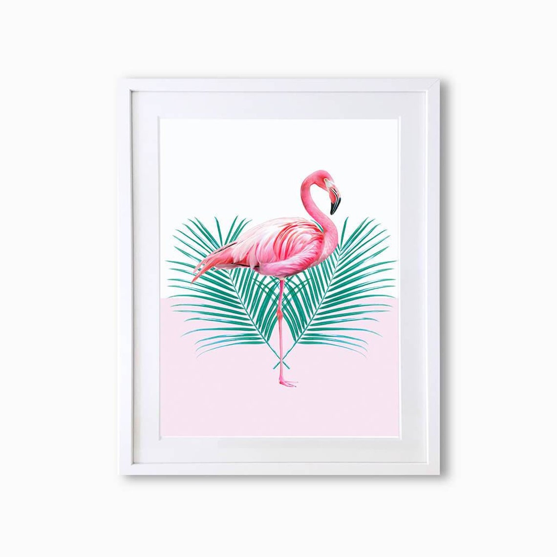 Flamingo Art Print By Lola Design