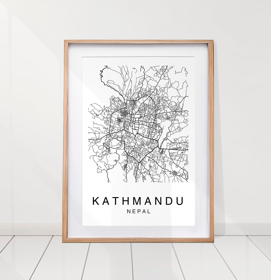 Custom City Map Art, Personalized Travel Poster - Image 2