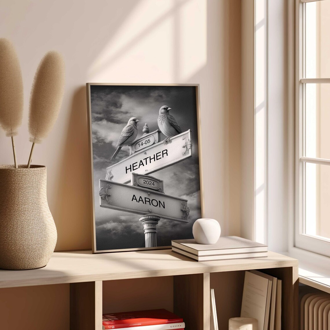 Personalized Vintage Street Sign, Anniversary Gift - Image 2
