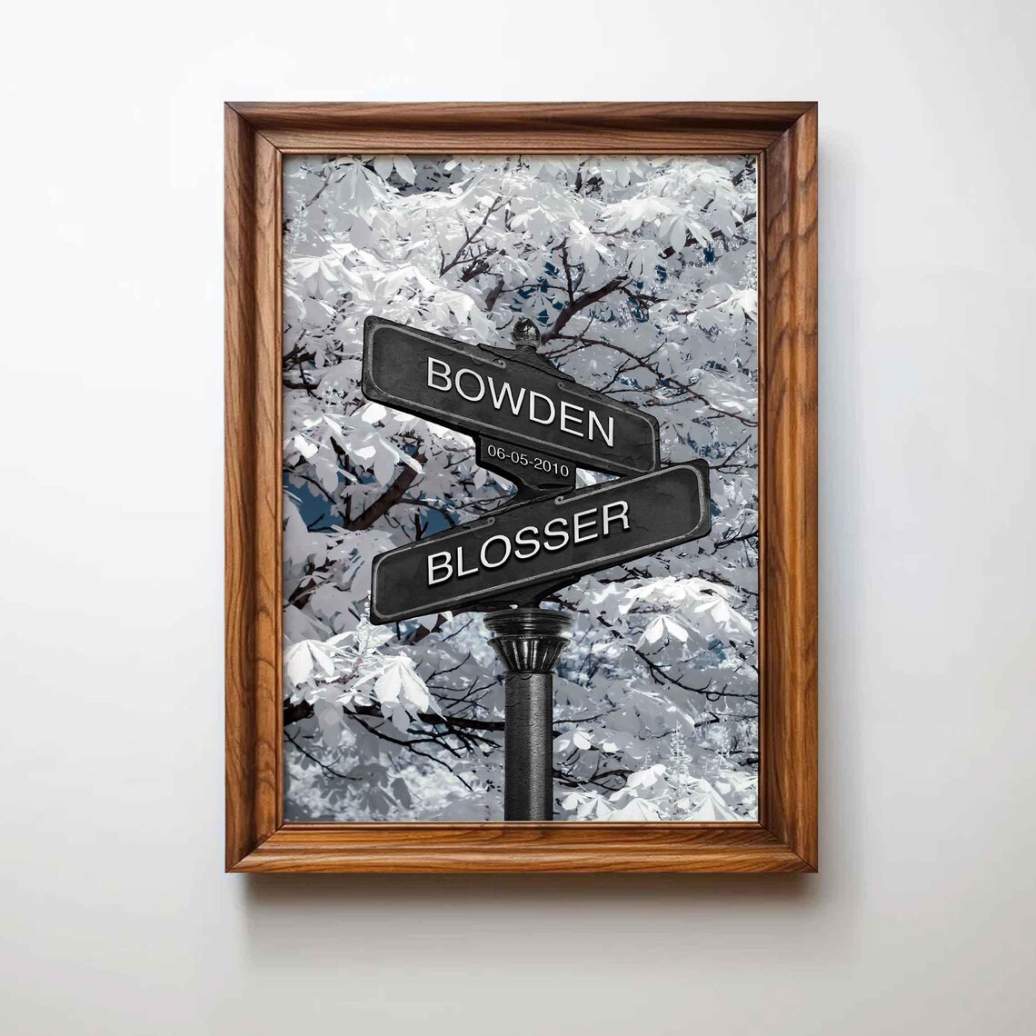 Personalized Street Sign Art, Custom Name Gift - Image 3