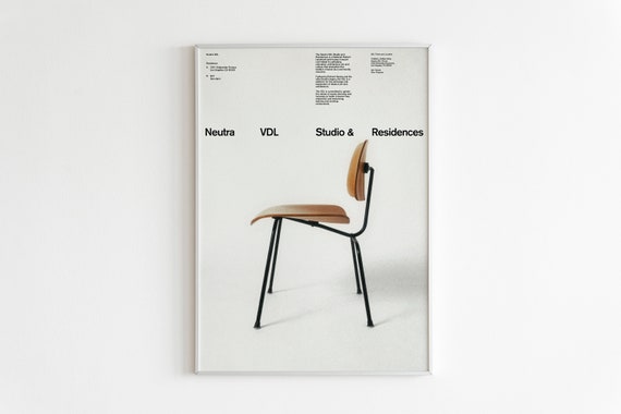 Original Bauhaus Chairs Poster Bauhaus Exhibition Poster Bauhaus Wall Art Iconic Mid Century Chairs Poster Furniture Bauhaus Design