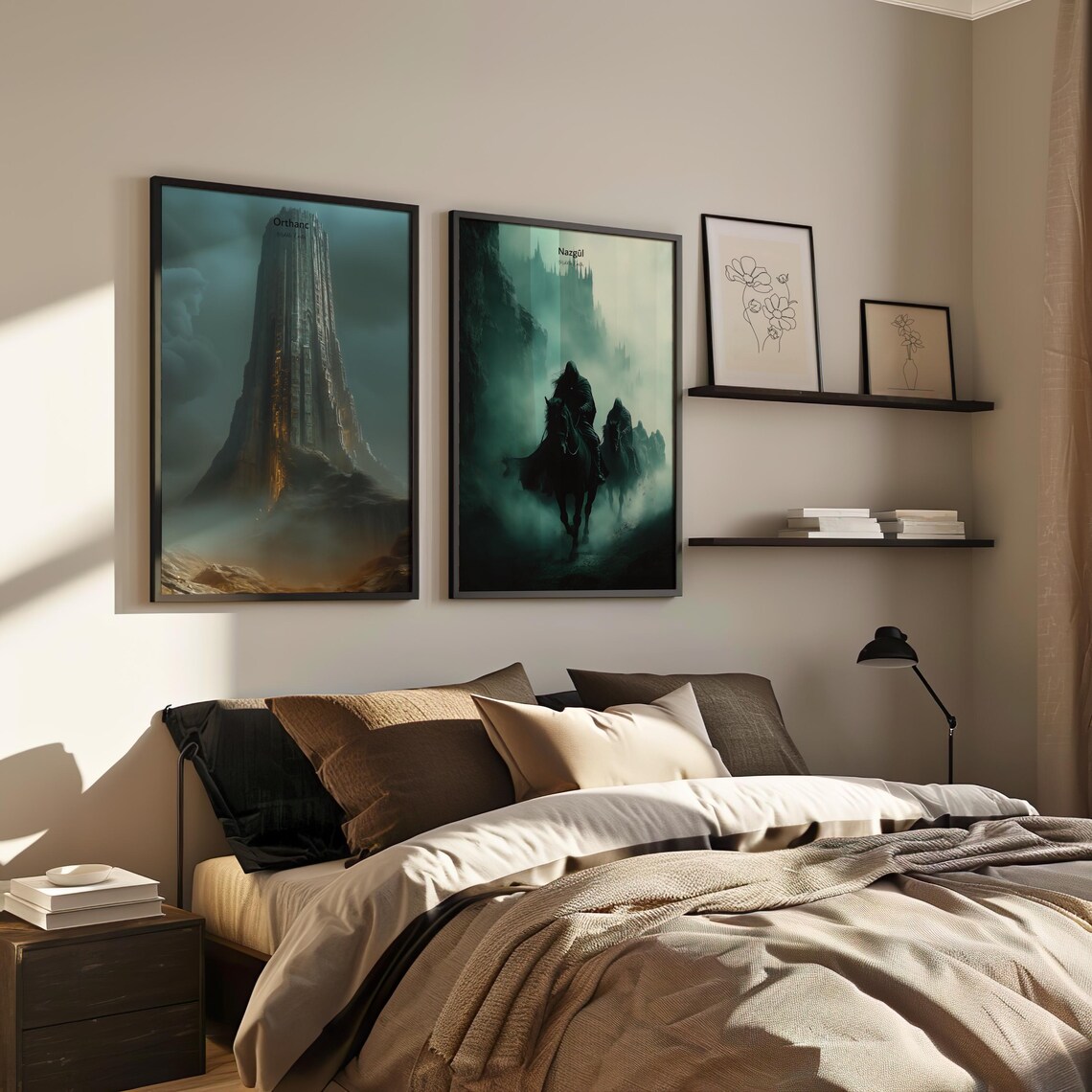 The Lord Of The Rings, Ringwraiths Mordor Art Print - Image 5