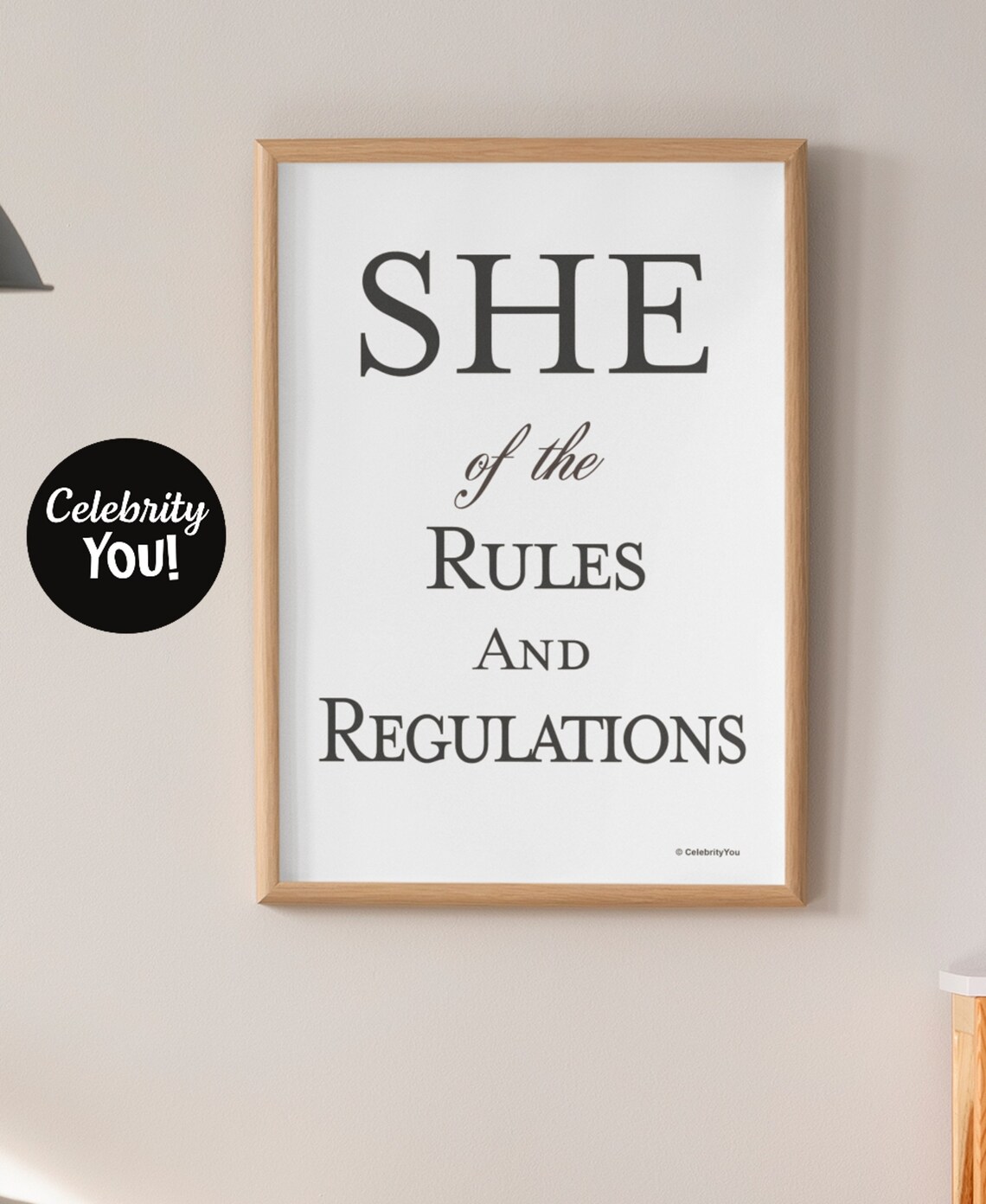 Compliance Officer Office Decor, Funny Job Title Art Print - Image 3