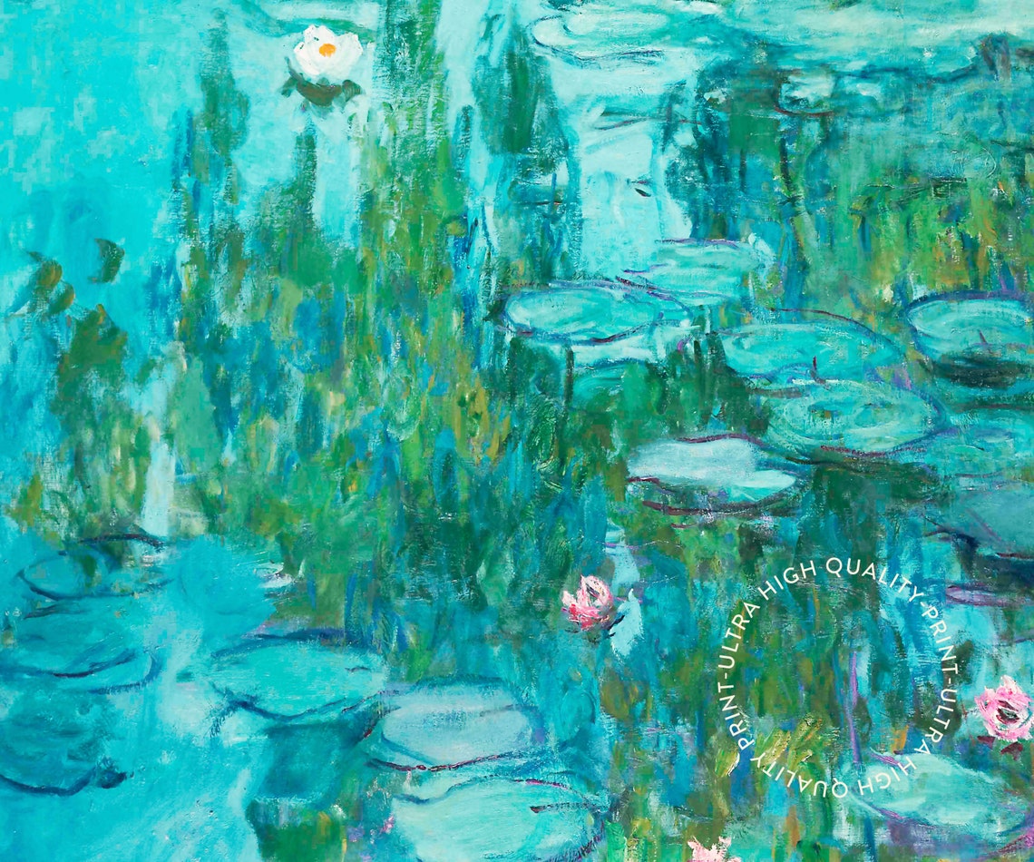 Claude Monet Nympheas Water Lilies Musee Marmottan Art Poster - Image 5
