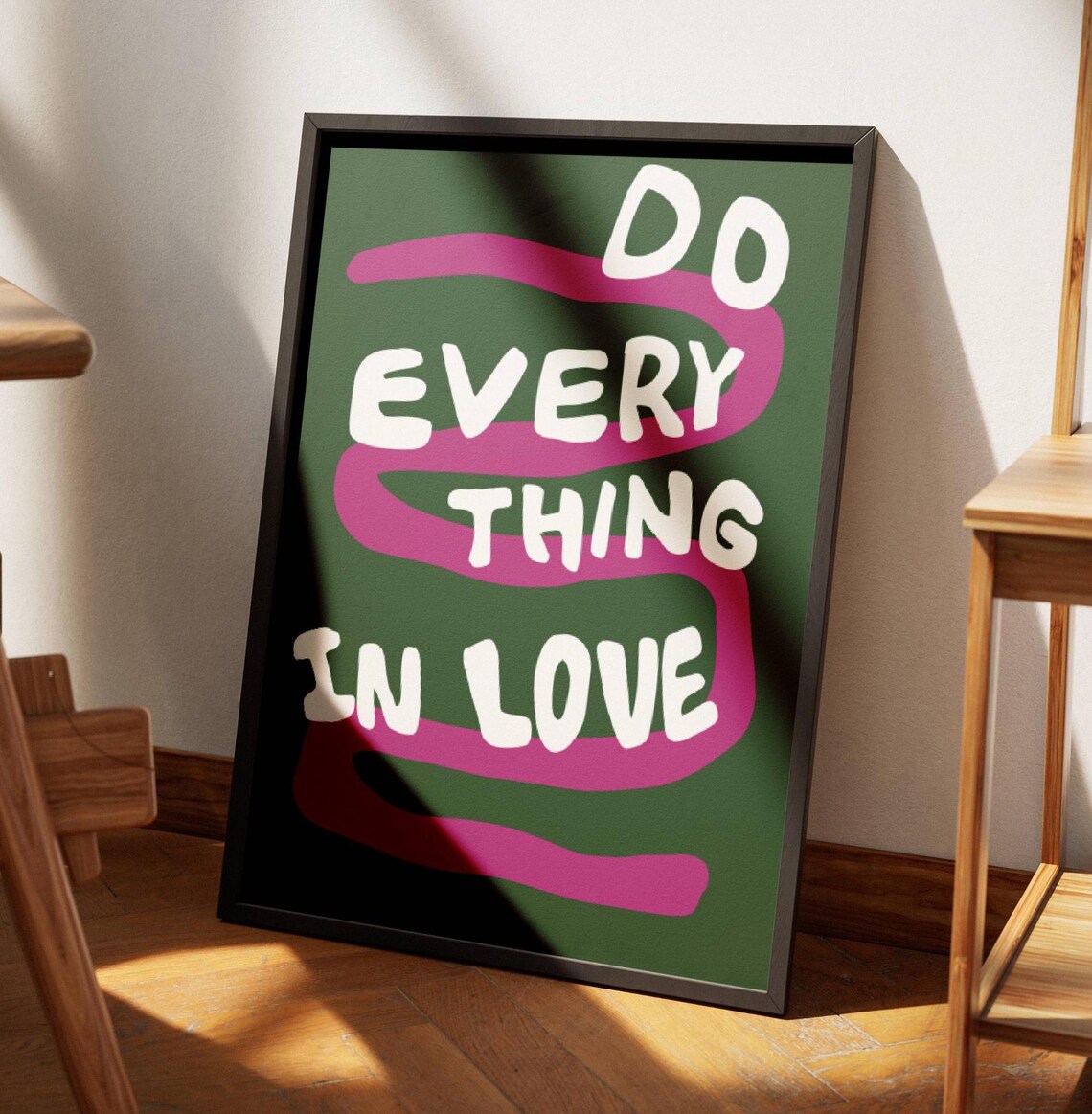 Do Everything In Love 1 Corinthians 16:14 Art Print - Image 3