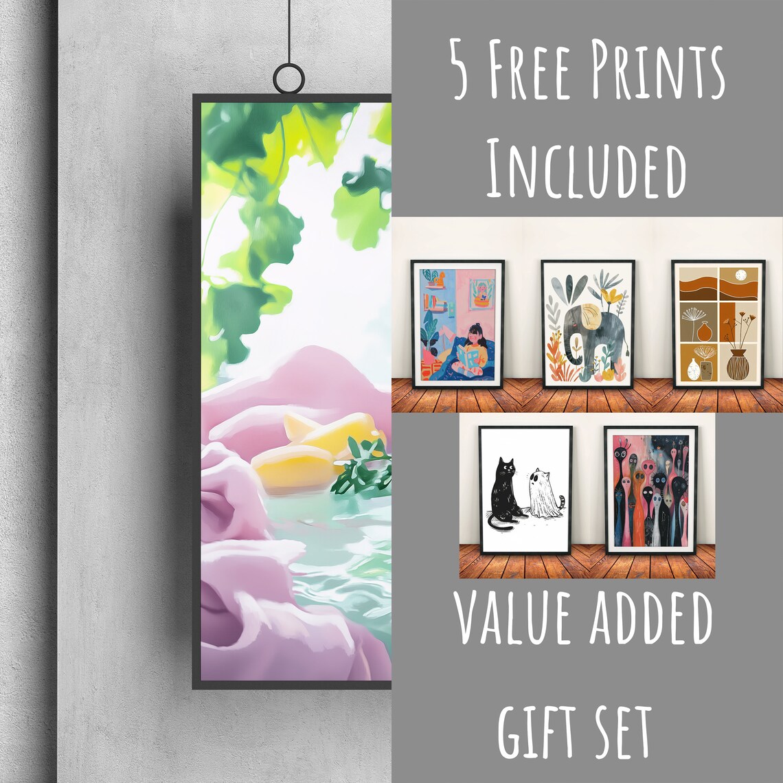 Fresh Lemon Juice Glass with Lemons Tropical Leaves Pastel Kitchen Poster - Image 3