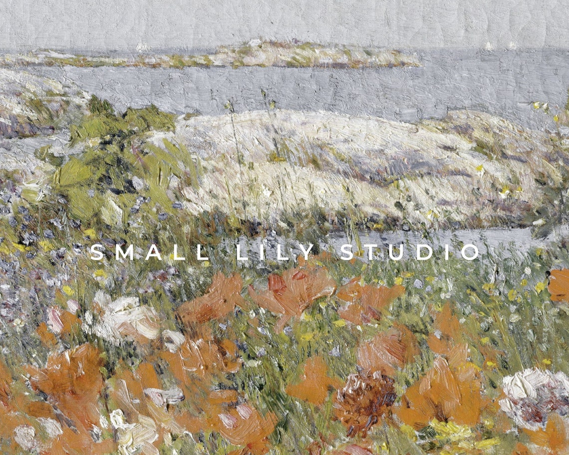 Floral Frame Tv Art Wildflowers By The Sea Spring Field Of Flowers Frame Tv Art Summer Coastal Flowers Vintage Tv Artwork Tv29 - Image 4
