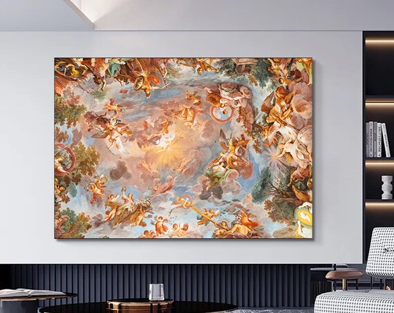 Versailles Ceiling Renaissance Wall Art Print