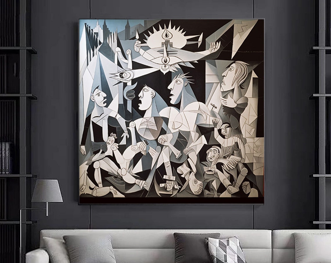 Guernica Canvas Pablo Picasso Painting Print Wall Art La